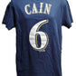 T-SHIRT NAME AND NUMBER   CAIN