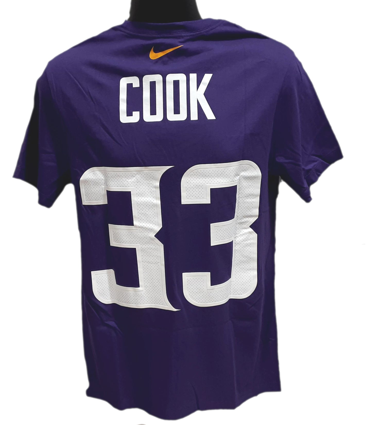 T-SHIRT NAME AND NUMBER                  D. COOK